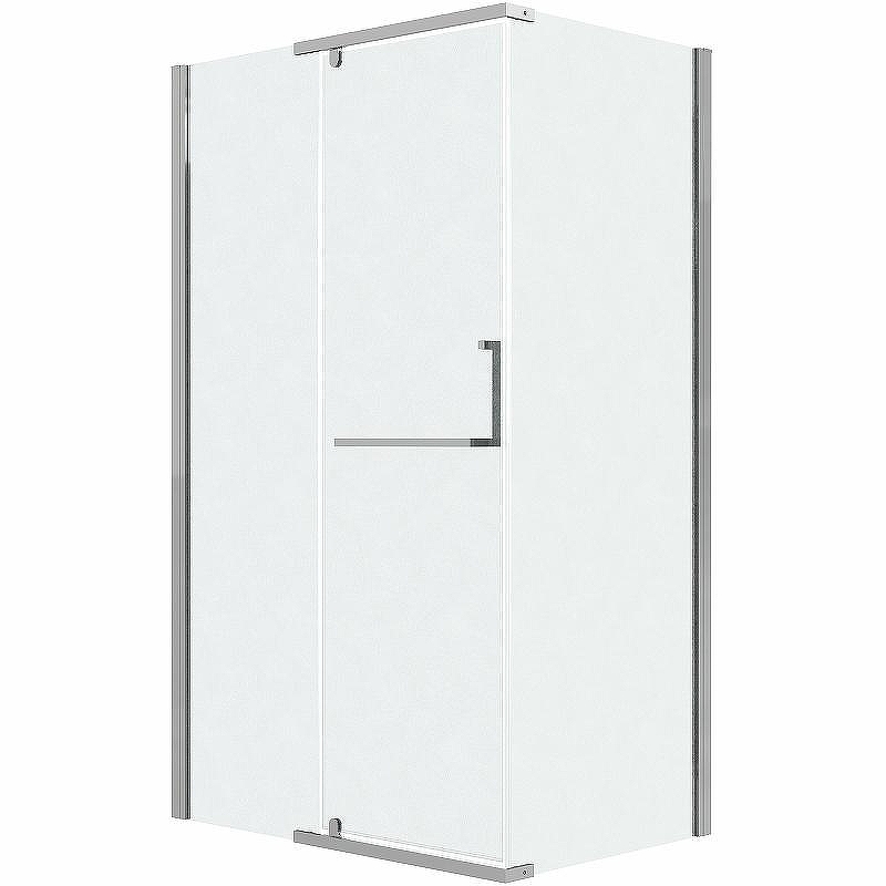 Душевой уголок Grossman Pragma 110х80 120.K33.03.1180.10.02 профиль Хром стекло шиншилла