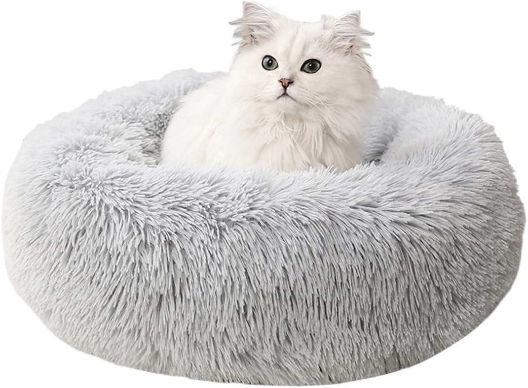 Кровать для кошек Toyuxe Кровать для собак Кровать для кошек Подушка для домашних животных Кровать для собак Товары для животных Кровать Пушистая кровать для кошек Кровать, которая нравится кошкам Маленькая пушистая кровать для кошек Кровать для домашних